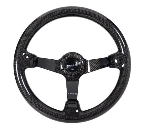 NRG Forged Carbon Fiber Steering Wheel (350mm / 3in. Deep) NRG Steering Wheels  AXOPROS