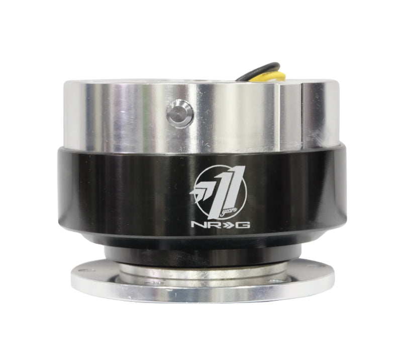 NRG Quick Release Gen 1.5 - Silver Body / Black Chrome Ring NRG Quick Release Adapters  AXOPROS