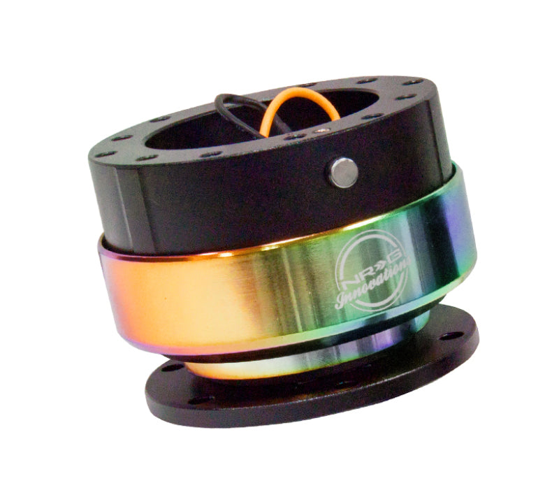 NRG Quick Release Gen 2.0 - Black Body / Neochrome Ring NRG Quick Release Adapters  AXOPROS