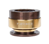NRG Quick Release Gen 2.0 - Bronze Body / Chrome Gold Ring NRG Quick Release Adapters  AXOPROS