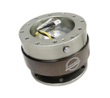 NRG Quick Release Gen 2.0 - Gunmetal Body / Titanium Chrome Ring NRG Quick Release Adapters  AXOPROS