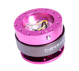 NRG Quick Release Gen 2.0 - Pink Body / Titanium Chrome Ring NRG Quick Release Adapters  AXOPROS