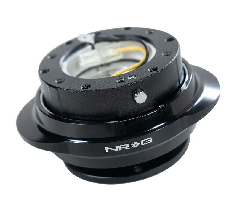 NRG Quick Release Gen 2.2 - Black Body / Shiny Black Oval Ring NRG Quick Release Adapters  AXOPROS