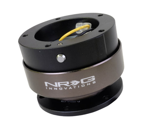 NRG Quick Release Kit Gen 2.5 - Black / Black Ring (6 Hole Base 5 Hole Top) NRG Quick Release Adapters  AXOPROS