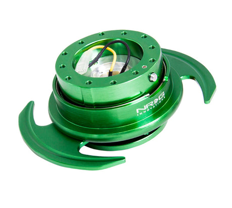 NRG Quick Release Kit Gen 3.0 - Green Body / Green Ring w/Handles NRG Quick Release Adapters  AXOPROS