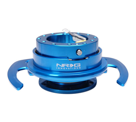 NRG Quick Release Kit Gen 4.0 - Blue Body / Blue Ring w/ Handles NRG Quick Release Adapters  AXOPROS