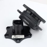 NRG Quick Release SFI SPEC 42.1 - Matte Black Body / Matte Black Ring NRG Quick Release Adapters  AXOPROS