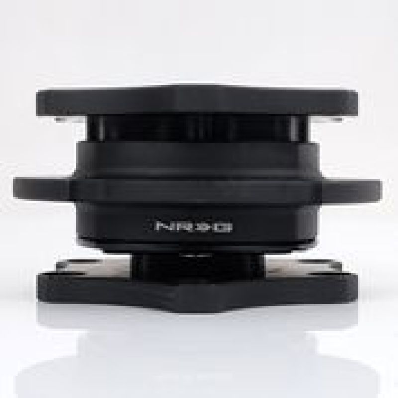 NRG Quick Release SFI SPEC 42.1 - Matte Black Body / Matte Black Ring NRG Quick Release Adapters  AXOPROS