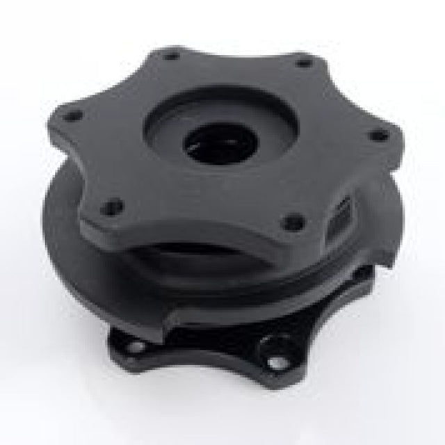 NRG Quick Release SFI SPEC 42.1 - Matte Black Body / Matte Black Ring NRG Quick Release Adapters  AXOPROS