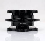 NRG Quick Release SFI SPEC 42.1 - Shiny Black Body / Shiny Black Ring NRG Quick Release Adapters  AXOPROS