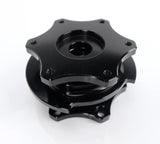 NRG Quick Release SFI SPEC 42.1 - Shiny Black Body / Shiny Black Ring NRG Quick Release Adapters  AXOPROS