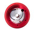 NRG Short Hub Adapter EG6 Civic / Integra - Red NRG Steering Wheel Hubs  AXOPROS