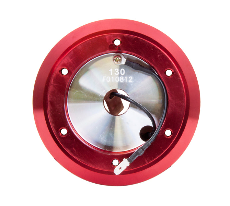 NRG Short Hub Adapter EK9 Civic / S2000 / Prelude - Red NRG Steering Wheel Hubs  AXOPROS