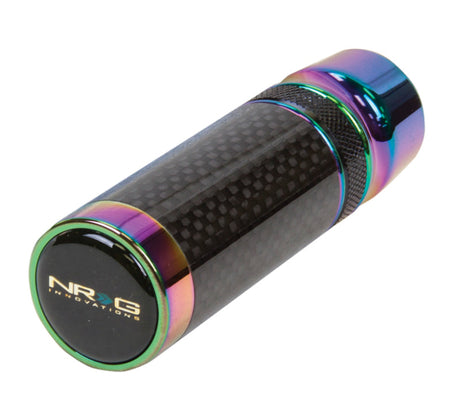 NRG Slimboy Adjustable Shift Knob (M10X1.25) Nissan / Mazda / Toyota - Carbon Fiber / Neochrome NRG Shift Knobs  AXOPROS