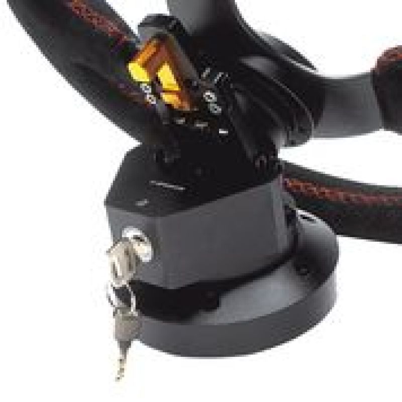 NRG Steering Wheel Quick Tilt System w/Lock - Silver NRG Quick Release Adapters  AXOPROS