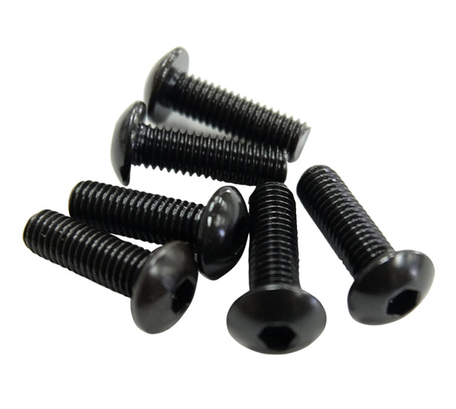 NRG Steering Wheel Screw Upgrade Kit (Flat) - Black NRG Steering Wheels  AXOPROS