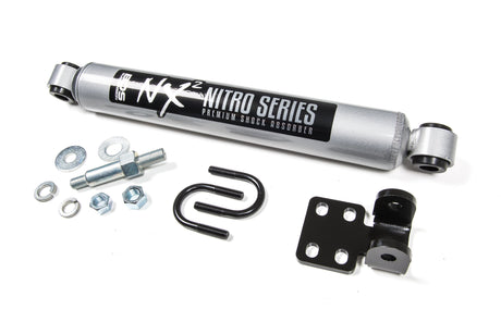NX2 Steering Stabilizer Shock - Single - Ford F250/F350 Super Duty (17-24) 4WD BDS Suspension Steering Stabilizer  AXOPROS