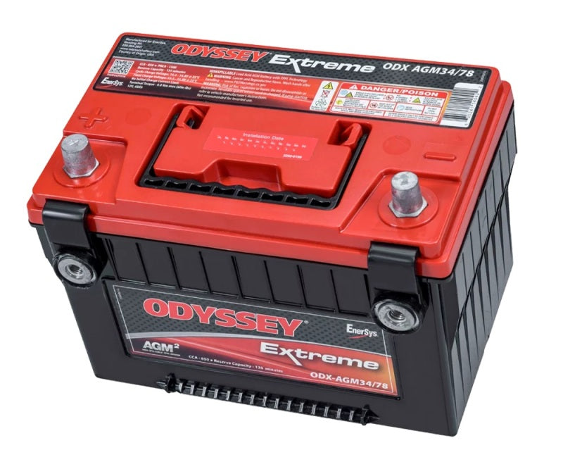 Odyssey Battery Auto/Truck/Heavy Duty & Commercial Extreme AGM Battery (34/78-PC1500DT) Odyssey Battery Batteries  AXOPROS