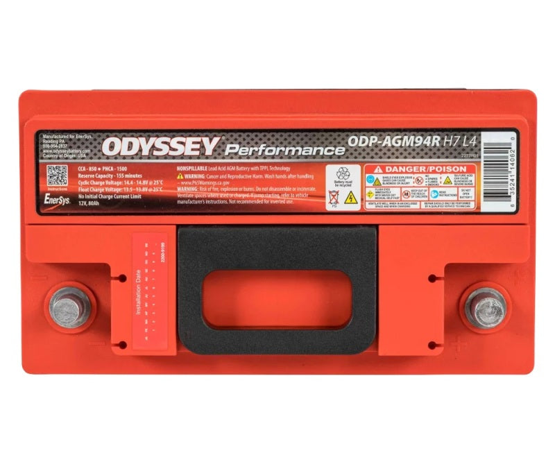 Odyssey Battery Auto/Truck/Heavy Duty & Commercial Performance AGM Battery (94R-850) Odyssey Battery Batteries  AXOPROS
