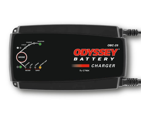 Odyssey Battery Portable Battery Charger - 25 Amp Odyssey Battery Battery Chargers  AXOPROS