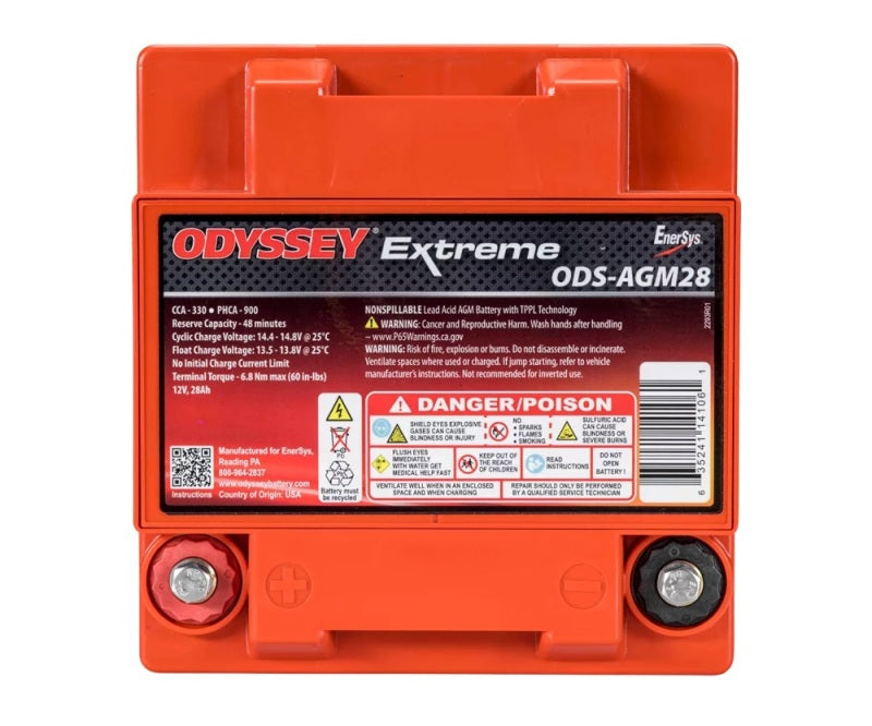 Odyssey Battery Powersport Extreme AGM Battery (PC925L) Odyssey Battery Batteries  AXOPROS