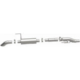 Off Road Pro Series Gas Stainless Cat-Back MagnaFlow Exhaust Products Exhaust System Kit  AXOPROS