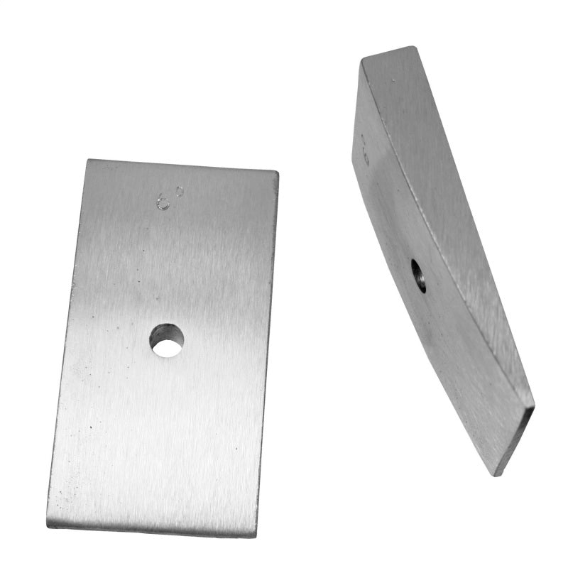 Omix 6 Degree Rear Leaf Spring Shims 2.5 Inch Wide OMIX Hardware - Singles  AXOPROS