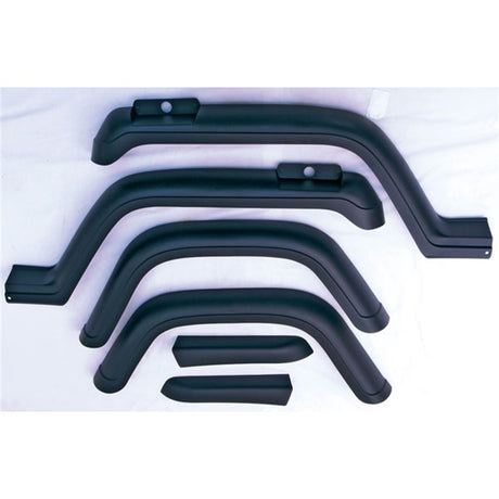 Omix 6-Piece Fender Flare Kit- 87-95 Wrangler YJ OMIX Fender Flares  AXOPROS
