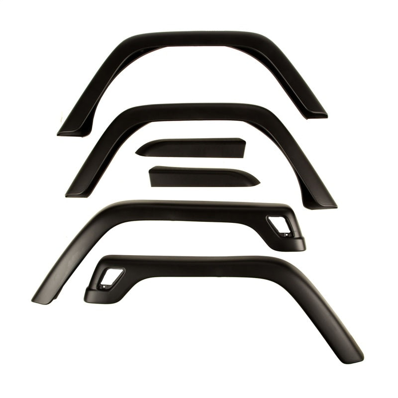 Omix 6-Piece Fender Flare Kit- 97-06 Jeep Wrangler OMIX Fender Flares  AXOPROS