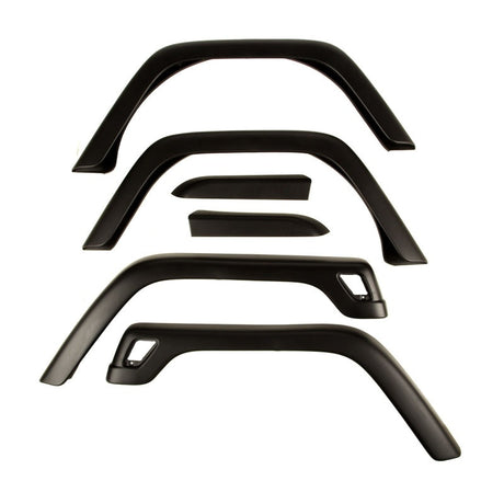 Omix 6-Piece Fender Flare Kit- 97-06 Jeep Wrangler OMIX Fender Flares  AXOPROS