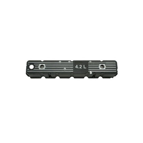 Omix Blk Alum Valve Cover 4.2L Logo 80-91 Jeep Models OMIX Valve Covers  AXOPROS