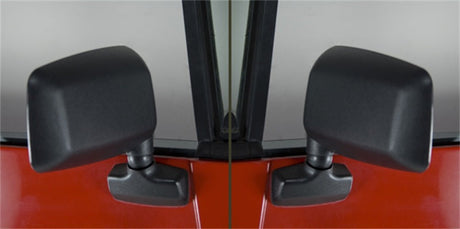 Omix Door Mirror Kit Black- 87-95 Jeep Wrangler YJ OMIX Exterior Trim  AXOPROS