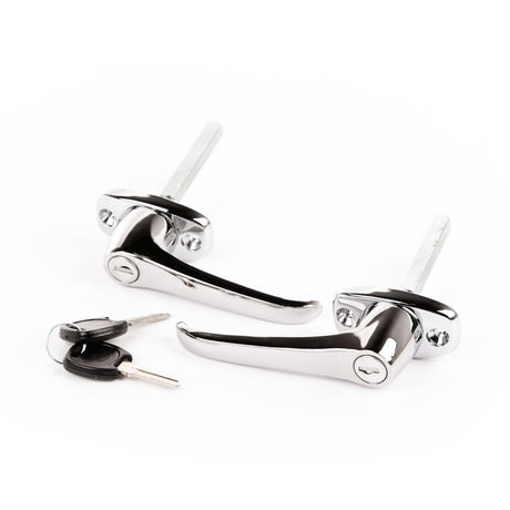 Omix Exterior Door Handle Kit- 76-80 Jeep CJ7 OMIX Doors  AXOPROS