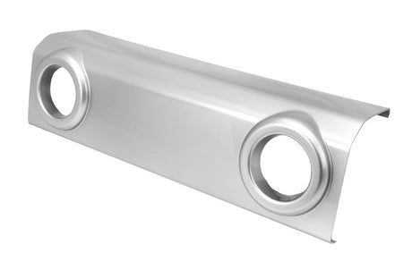 Omix Front Bumper Applique Silver 07-18 Jeep Wrangler OMIX Bumper Accessories  AXOPROS