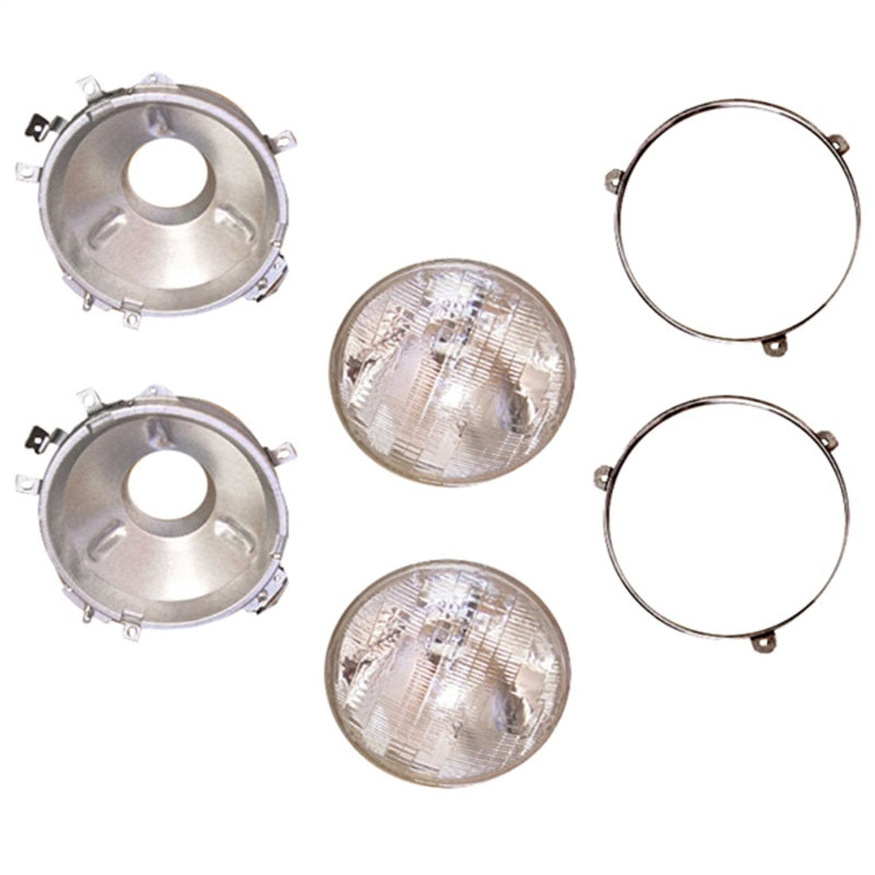 Omix Headlight Assemblies 72-86 Jeep CJ Models OMIX Headlights  AXOPROS