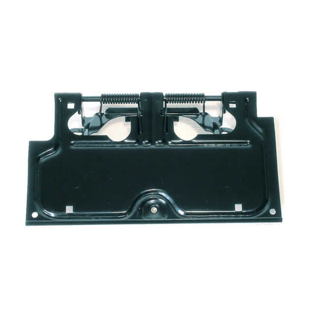 Omix License Plate Bracket Black 87-95 Wrangler YJ OMIX Hardware - Singles  AXOPROS