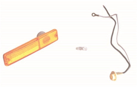 Omix Side Marker Light Assembly Amber 72-86 Jeep CJ OMIX Light Accessories and Wiring  AXOPROS