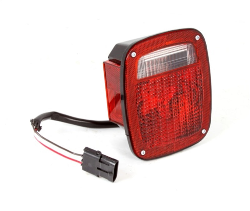 Omix Tail Light Black Housing LH 87-90 Jeep Wrangler OMIX Tail Lights  AXOPROS