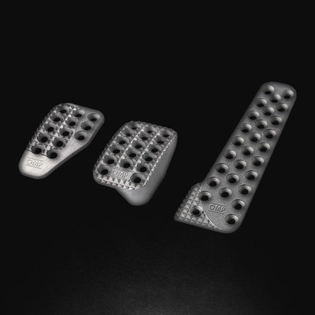 OMP Aluminum Racing Pedals (Set of 3) OMP Pedals  AXOPROS