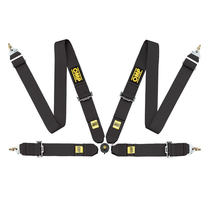 OMP Safety Harness First 3In 4 Points Black Fia 8854/98 OMP Seat Belts & Harnesses  AXOPROS