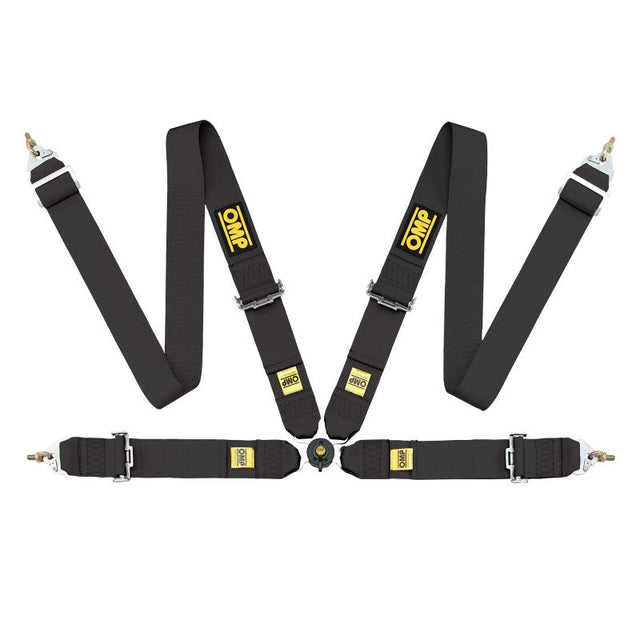 OMP Safety Harness First 3In 4 Points Black Fia 8854/98 OMP Seat Belts & Harnesses  AXOPROS
