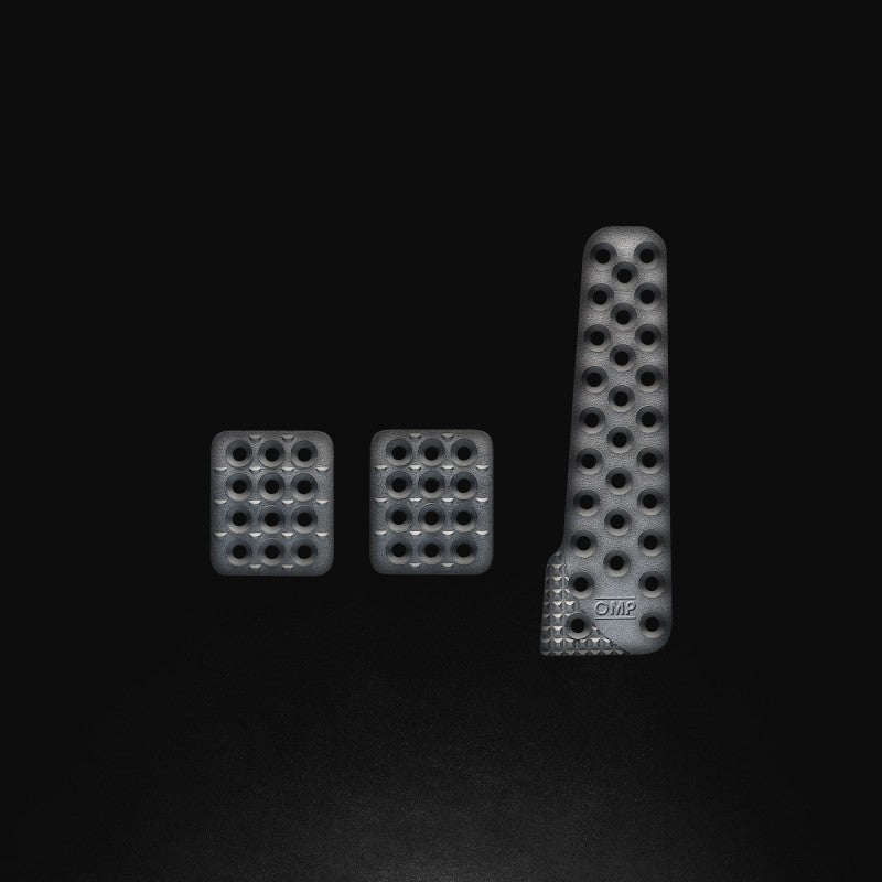 OMP Sand-Blasted Aluminum Pedals (Set of 3) OMP Pedals  AXOPROS