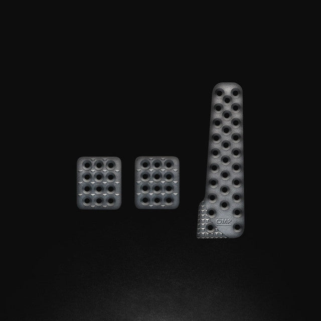OMP Sand-Blasted Aluminum Pedals (Set of 3) OMP Pedals  AXOPROS