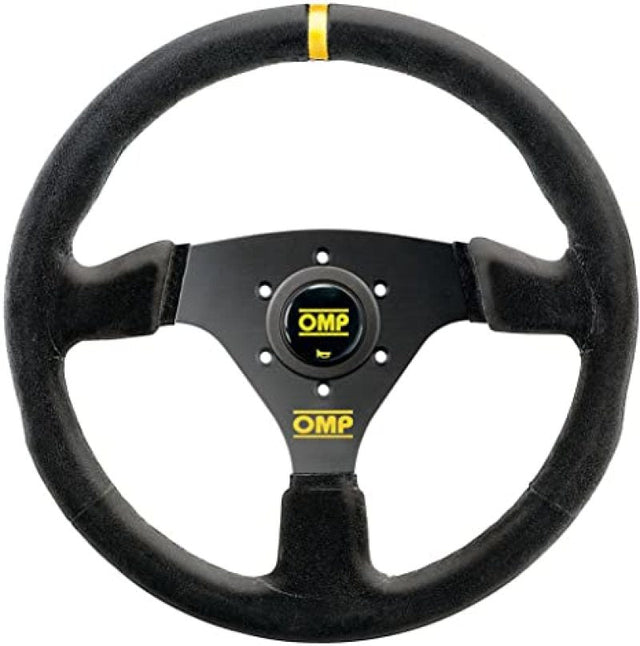OMP Targa Steering Wheel Black/Black OMP Steering Wheels  AXOPROS