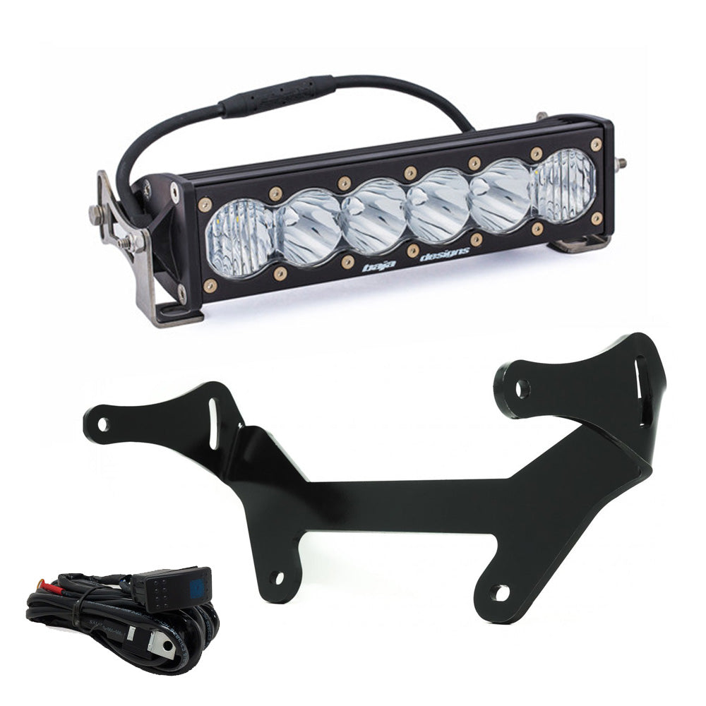 OnX6+ LED 10 Inch Shock Mount Light Bar Kit Baja Designs Light Bar  AXOPROS