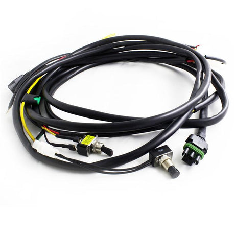 OnX6/XL Hi-Power W/Mode Switch 2-Light Max (325 Watts) Wiring Harness Baja Designs Auxiliary Light Wiring  AXOPROS