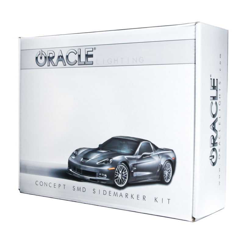 Oracle 05-13 Chevrolet Corvette C6 Concept Sidemarker Set - Tinted - No Paint SEE WARRANTY ORACLE Lighting Light Strip LED  AXOPROS