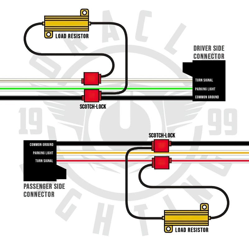 Oracle 07-18 Jeep Wrangler JK Switchback LED Halo Headlights - Amber/White - Switchback ORACLE Lighting Headlights  AXOPROS