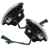 Oracle 07-18 Jeep Wrangler JK Switchback LED Halo Headlights - Amber/White - Switchback ORACLE Lighting Headlights  AXOPROS