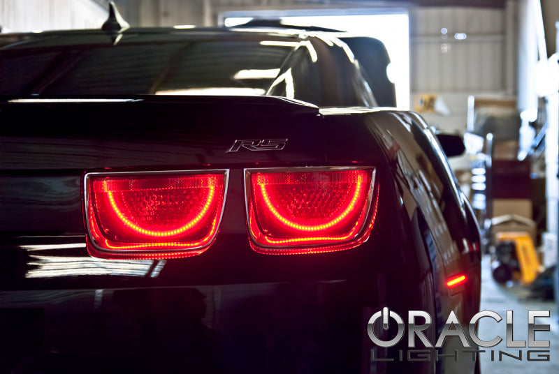 Oracle 10-13 Chevrolet Camaro LED Afterburner Tail Light Halo Kit - Red SEE WARRANTY ORACLE Lighting Tail Lights  AXOPROS